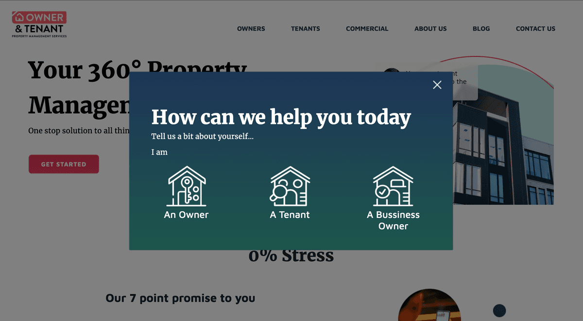 Owner and Tenant